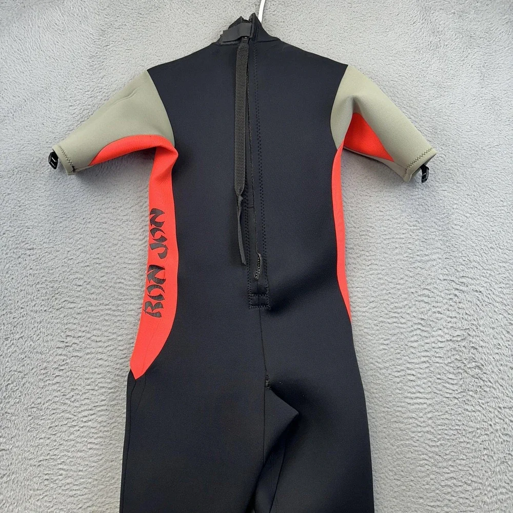 Vintage‎ Ron Jon Surf Cruiser Wetsuit Juniors 16 Short Sleeve USA 90s Surf Swim